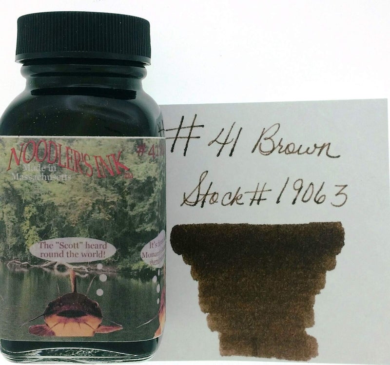 Noodler's Ink Refills 41 Brown Bottled Ink - ND-19063